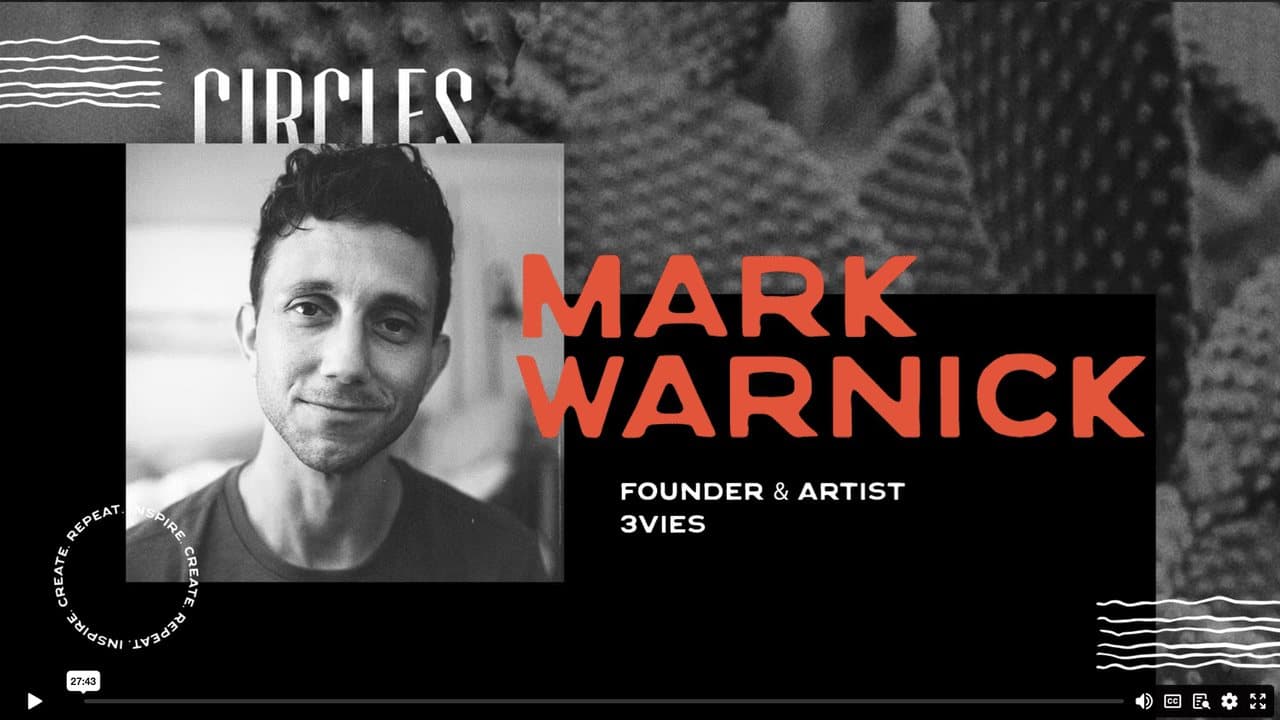 Title card for Mark Warnick's keynote at Circles 2024